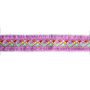 Wholesale Customized Ethnic Style Color Embroidery Ribbon