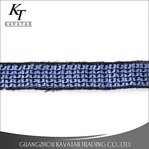 Wholesale Custom High Quality Exquisite Sequin Appliques Ribbon