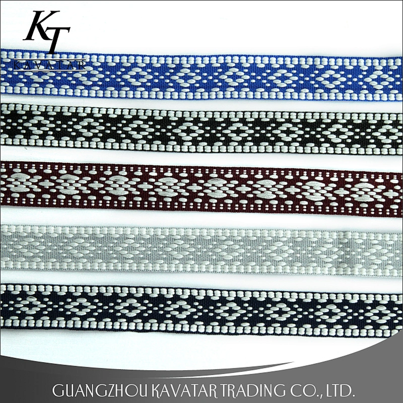 Wholesale ethnic jacquard ribbon trim,customized design embroidery ribbon tape for garment