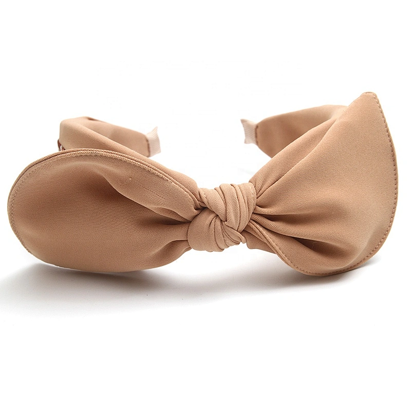 The design of headband Korean grid 2020 trend headband Polyester winter headband  for girls hair accessories