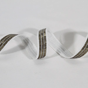 New arrival sequin lace trim ribbon for garment