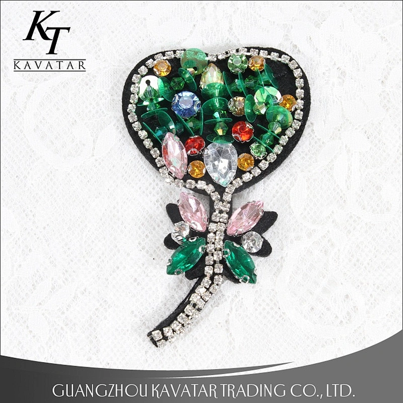 Sequins Rhinestone Patches For Clothing