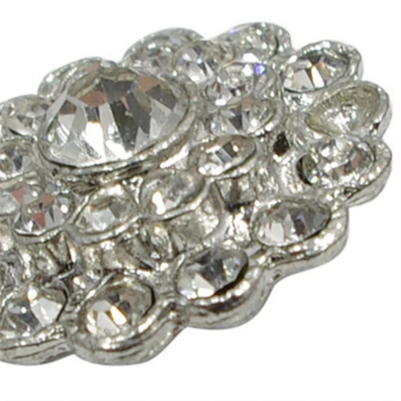 Crystal rhinestone button pearl in wholesale