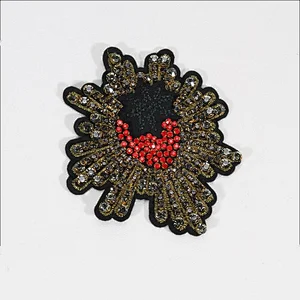 Special Design Beaded Crystal Rhinestones Patches Sewing Accessories