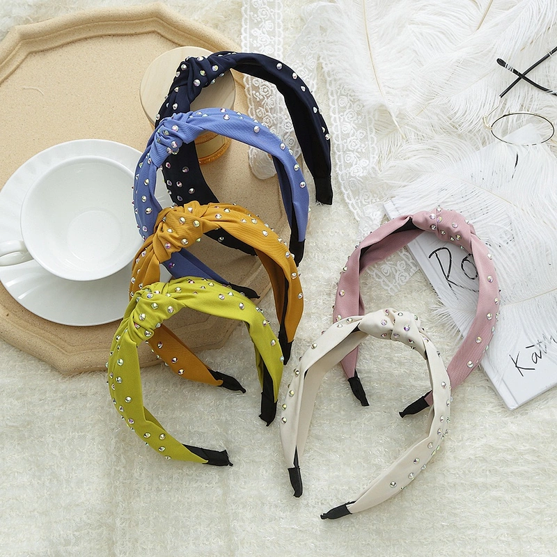 European and American fashion headbands  2020 rhinestone headbands designer headbands for girls hair accessories