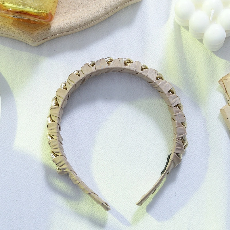 South Korean chain beaded winter hair band web celebrity street fashion expert hair accessories