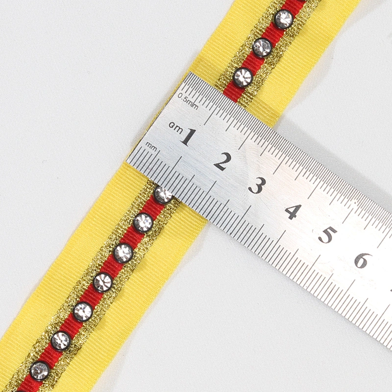 New beads tape trim for decorative garment