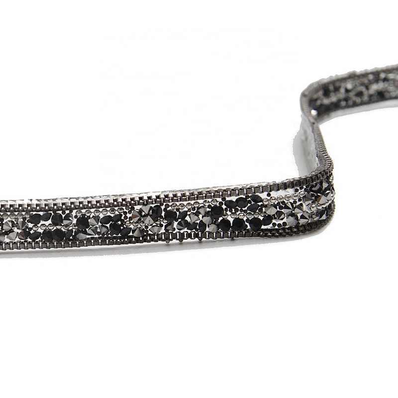 hotfix rhinestones trimming  to bead  Glass  trimming Banding Trim   for shoes  for Clothing for hat  for dress wholesalehot transfers