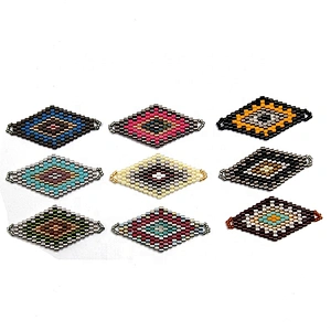Christmas Cherry Flower Decorative Sew on Rhinestone Beaded Patches Wholesale patches for clothing