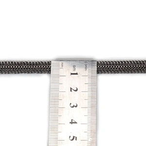 Wholesale Black Accessories Chain Beaded Hot Fix Transfer Trim