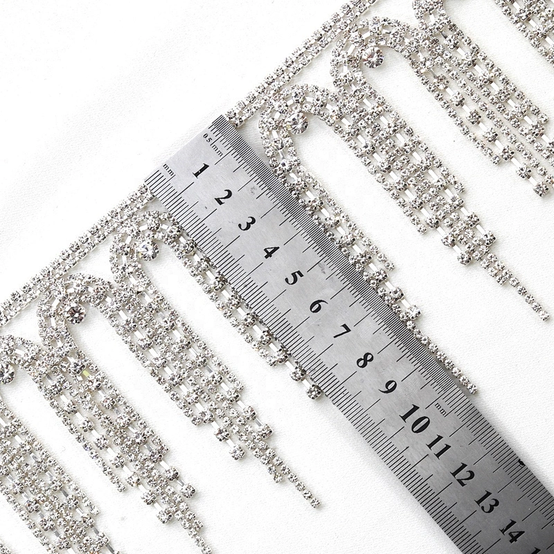 Wholesale Rhinestone Cup Chain For Garment Acccesories rhinestone  for dresses