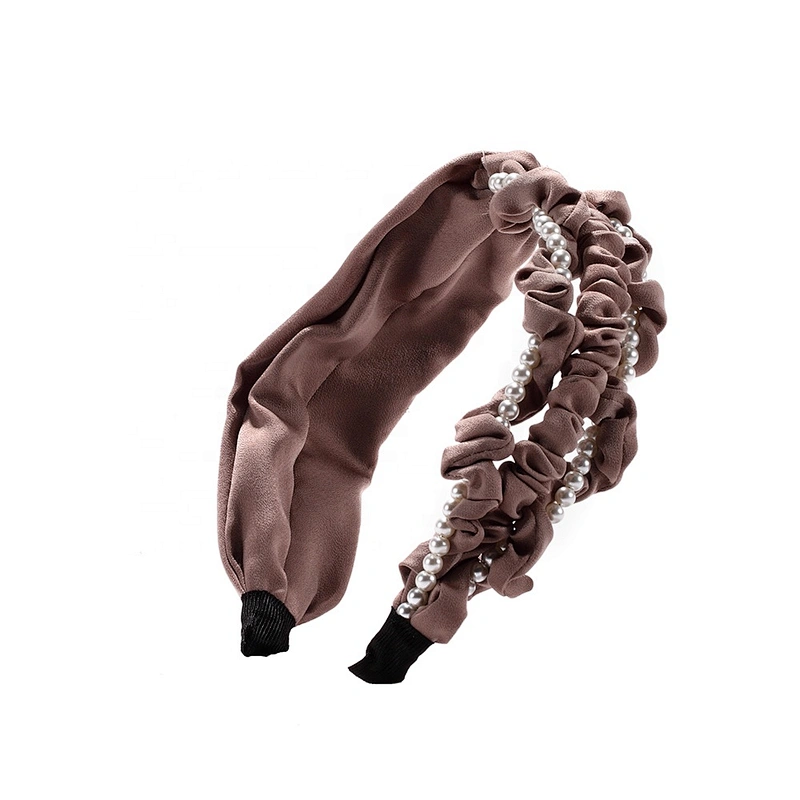 In 2020, the fashion headband Korean version of Europe and The United States  baroque headbands  beaded headband