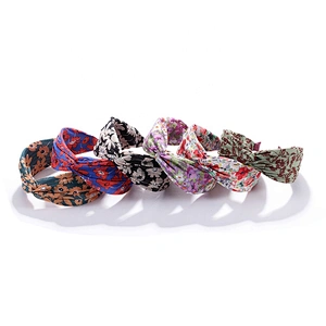 Euramerican style Korean retro wide - rimmed  headbands for women 2020 headbands wholesale