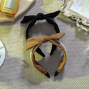 Fashion headbands 2020 baroque headbands  ,Korean version of winter plush party fashion headband