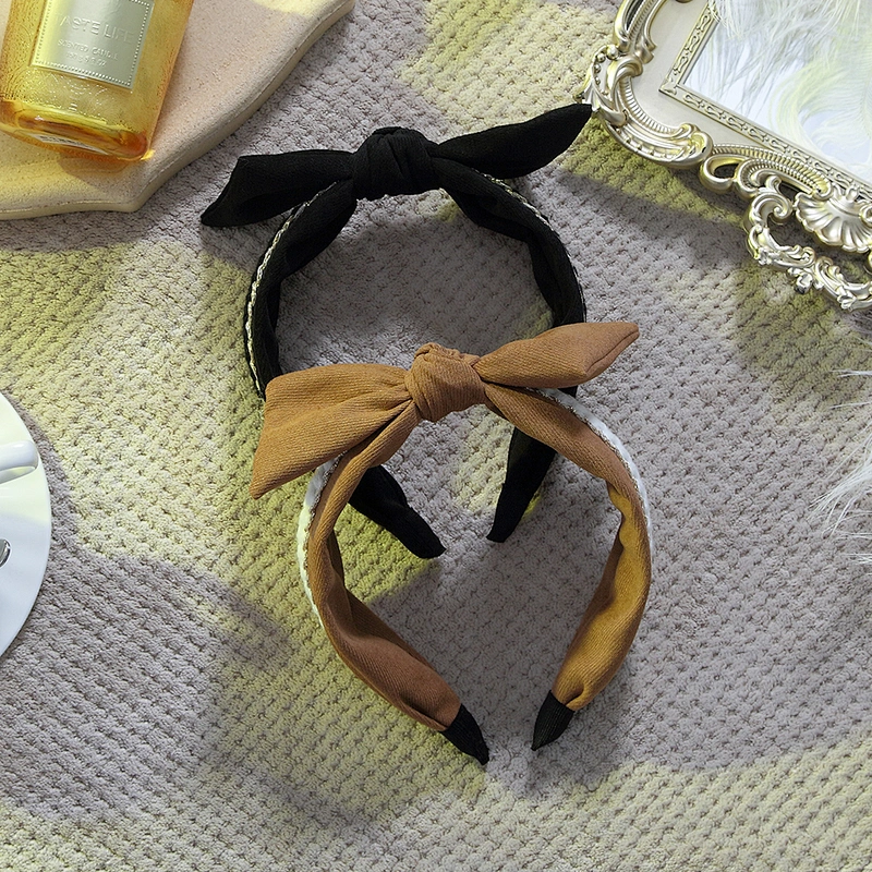 Fashion headbands 2020 baroque headbands  ,Korean version of winter plush party fashion headband