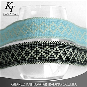 Fashion High Quality Trimming Customized  Embroidery Ribbon