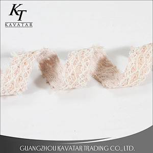 Loveliness pink decoration tape trimming for women's clothes