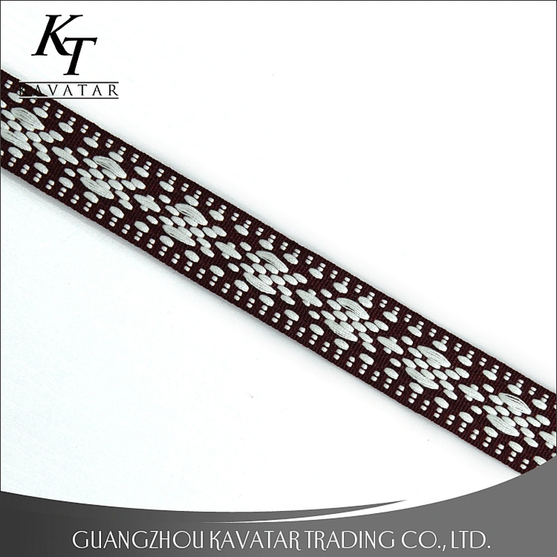 Wholesale ethnic jacquard ribbon trim,customized design embroidery ribbon tape for garment