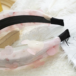 Headbands for women 2020   fur headband  for girls hair accessories  Butterfly floral hairband beaded headband