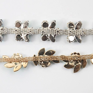 Kavatar rhinestone chain crystal rhinestone chain trim