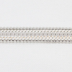 Stoke Crystal Chained Hot Fix Rhinestone Trimming with Accessories Beads