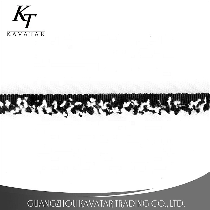 Custom Beautiful Fringe Embroidery Ribbon Tape