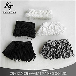 Custom various styles cotton tassel fringe trim in Kavatar