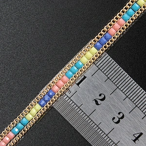 Kavatar Wholesale Hotfix Trim Cube Colors Design Fashion color and design easy transfer For Clothing Iron on Trims