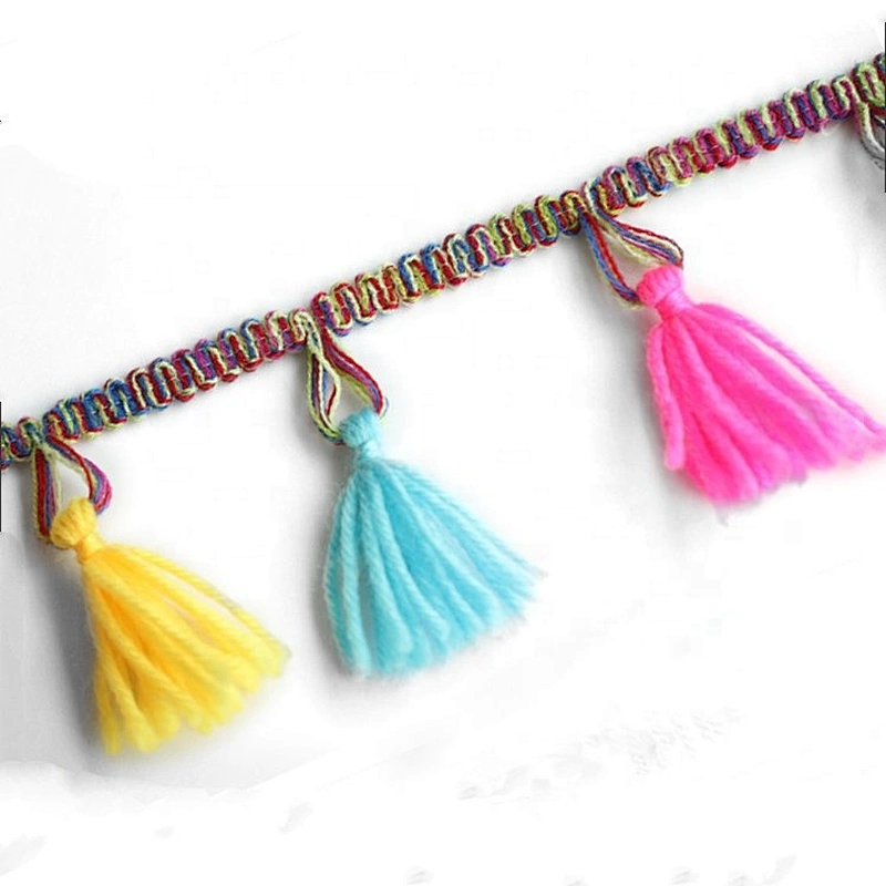 Kavatar Wholesale Various Colors Tassel Fringe For Curtain