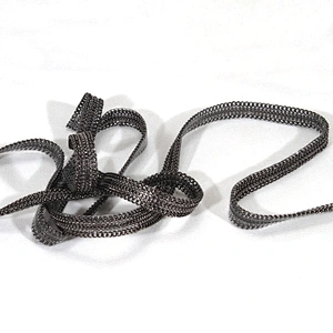 Wholesale Black Accessories Chain Beaded Hot Fix Transfer Trim