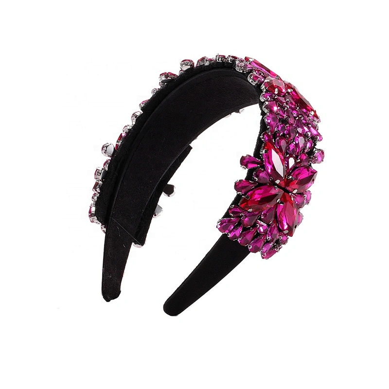 Manufacturer's spot supply fashion headbands 2020 baroque headbands new rhinestone headbands