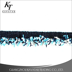 Custom Beautiful Fringe Embroidery Ribbon Tape