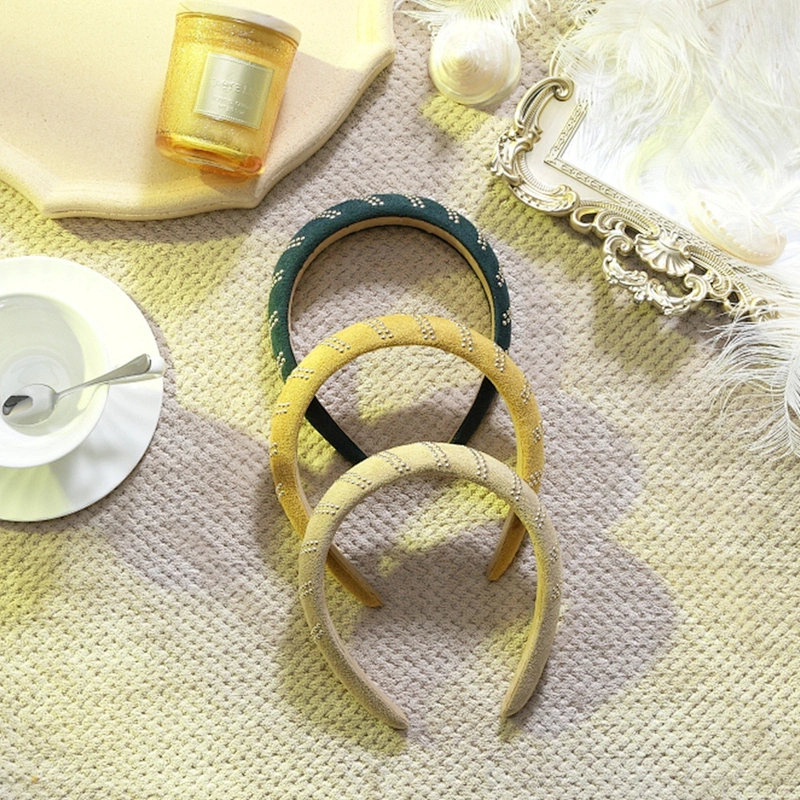 Wholesale Korean simple fashion adult hair clip hair hoop out girl pressure hair sweet headband web celebrity joker hairband