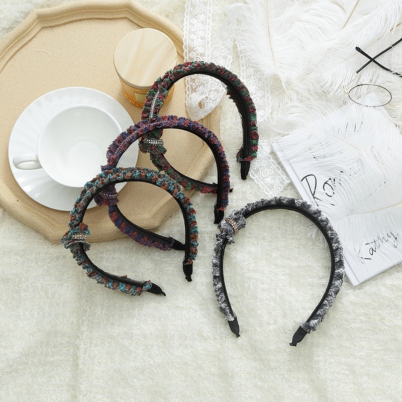 Europe and America restoring ancient ways hair hoop fashion Designer headband women hair headband girl rhinestone hairbands
