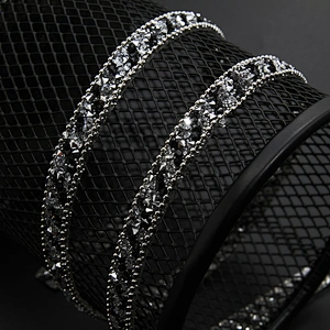 Kavatar Wholesale Hotfix Trim for Trimming  Garment Accessories Fashion Labeling Clothes Designs Sew On Iron on Trims
