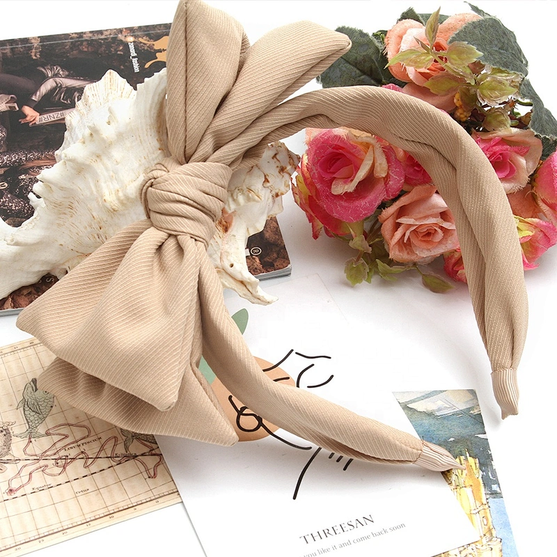 Winter headband  for girls hair accessories  rhinestone headbands for women  baroque knotted cute headbands