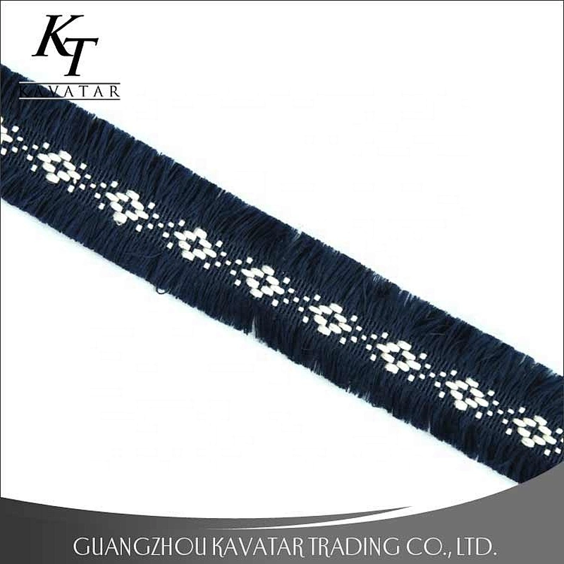 Wholesale Customize Flowers Embroidery Ribbon And Tassel