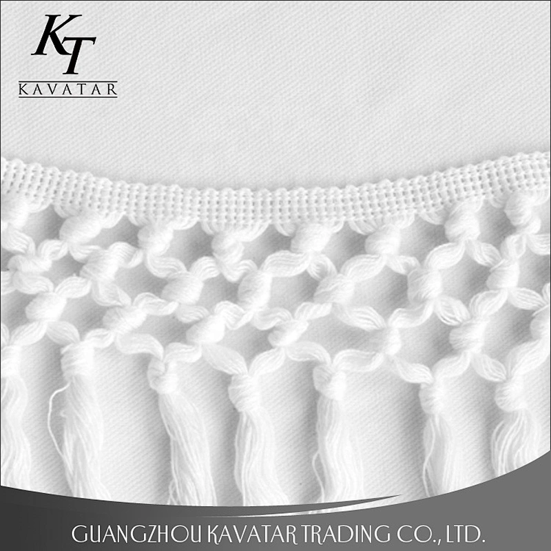 Wholesale White Tassel Fringe Trimming For Decoration