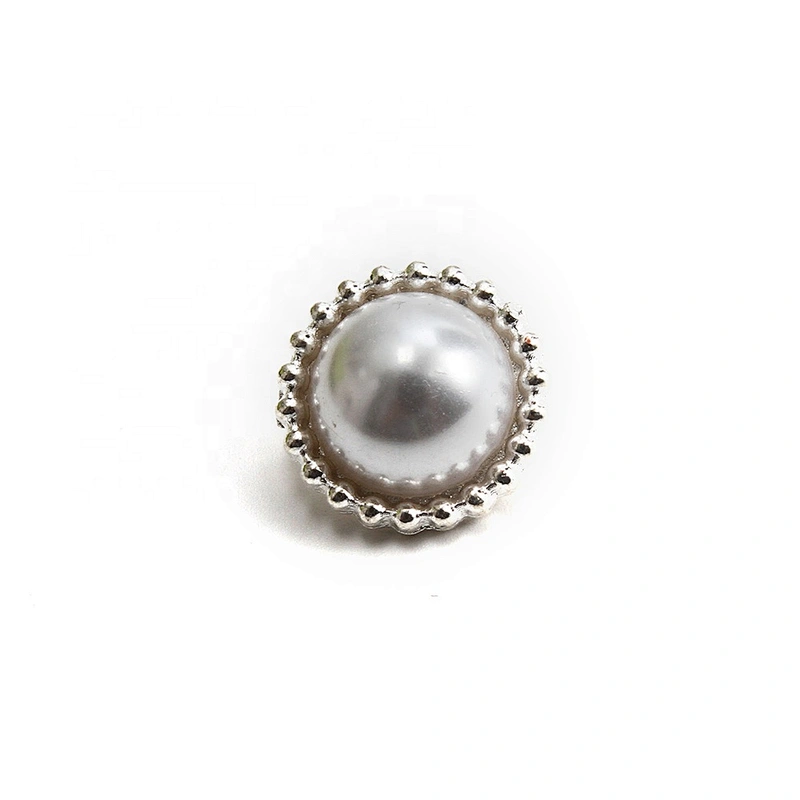 Coat buttons ,European and American style clothing rhinestone buttons crystal pearl clothing accessories wholesale butt,