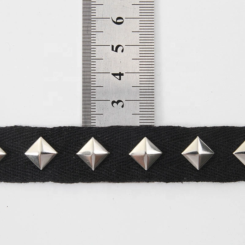Studs diy handmade costume dress sewing trim Shoelace Net Cord Sewing Garment Accessories ribbon Design Rivet Trims