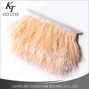 Kavatar Wholesale Feathers Tassel Trim For Women Garment