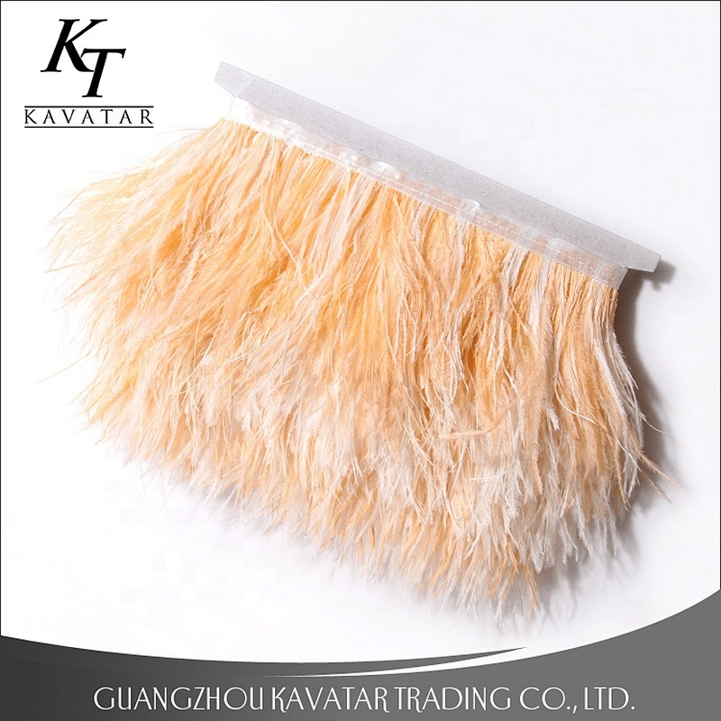 Kavatar Wholesale Feathers Tassel Trim For Women Garment