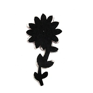 Christmas Cherry Flower Decorative Sew on Rhinestone Beaded Patches Wholesale patches for clothing