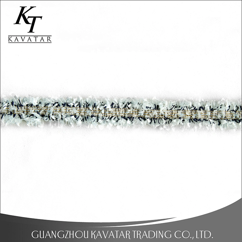 2017 High quality new design embroidery ribbon for Garment