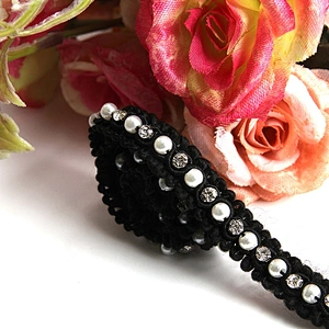 beaded trim in trimming beaded lace trim with pearls