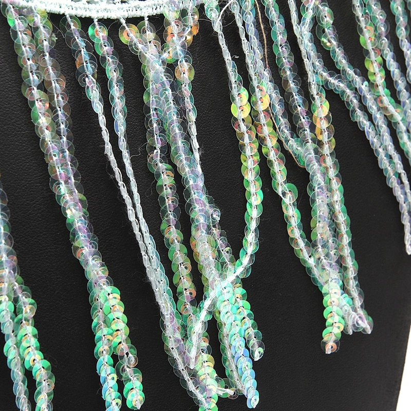 wholesale water - soluble bead embroidery clothing accessories lace embroidery fabric sequins decoration lace