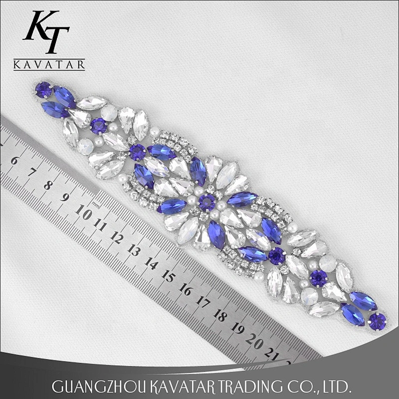 top selling purple rhinestone applique