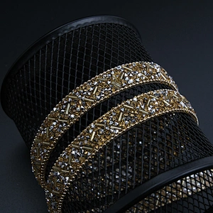 Kavatar Wholesale Garment Accessory DIY Color Trimmings and Motifs Trim Fringe Iron on Trims
