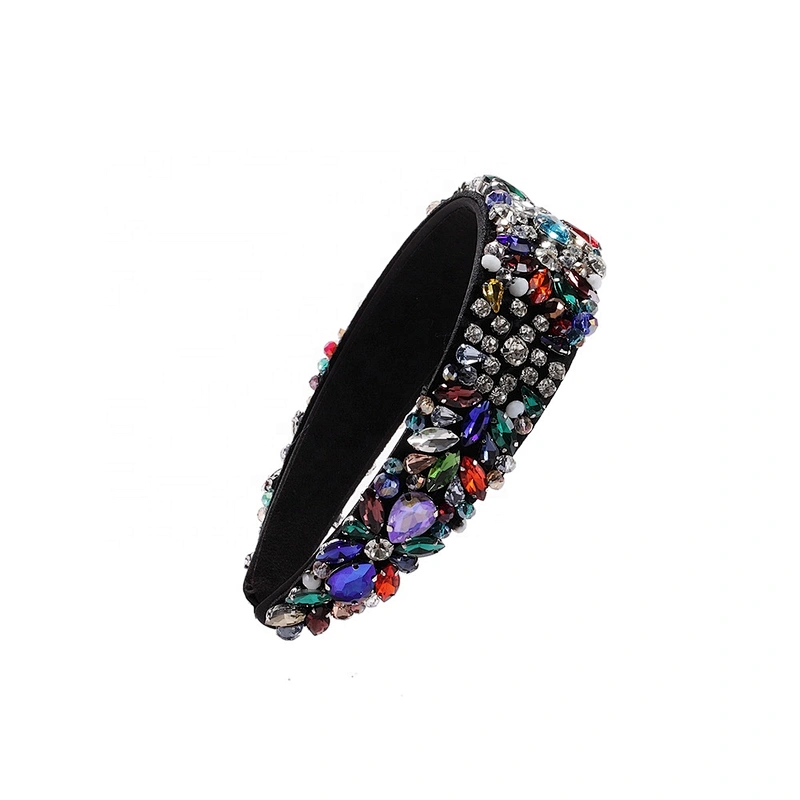 Headbands for women 2020 designer headbands European and American minimalist hair band ,rhinestone headbands