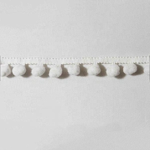 Kavatar 1cm pompom Lace Trim For Garment